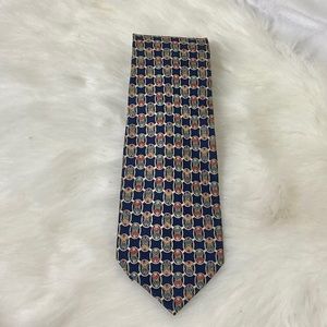 Eastwick tie mens euc multicolor